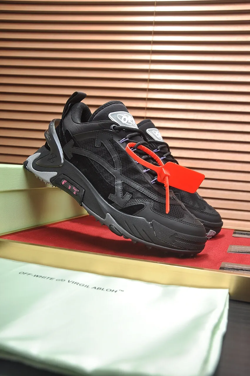 Men's men's shoes💰660💶【off-white】👫 Original one-to-one replica, high-end quality🥳The latest model has not been listed on the official website yet, the top version. Fabric: Imported open-edge beaded laminated leather Lining: Imported breathable mesh Outsole: New material imported TPU combination sole Male 38-44 (customized at 45)